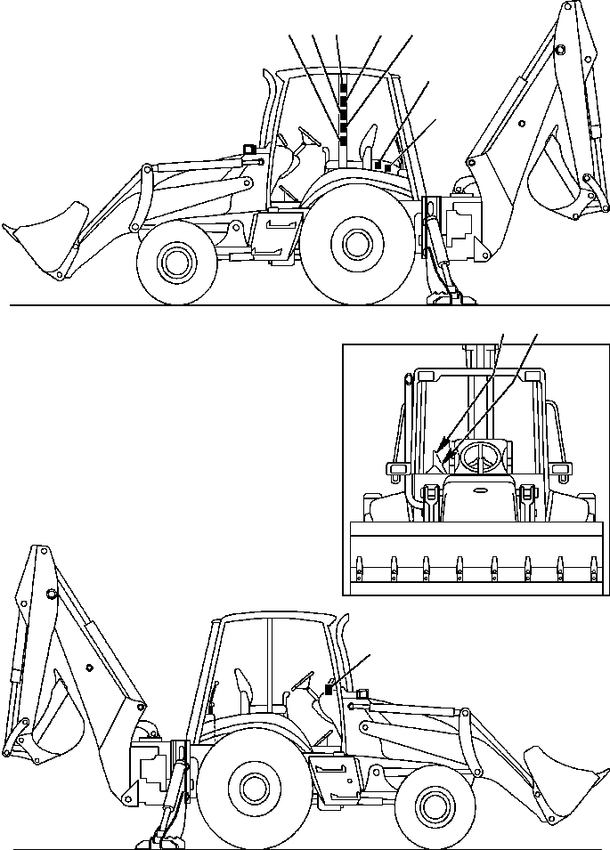 HEIGHT DECAL 312614651 KOMATSU