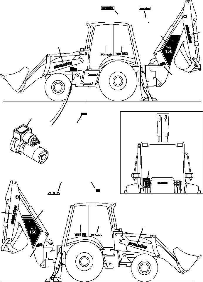 KIT, IDENTIFICATION 816206013 KOMATSU