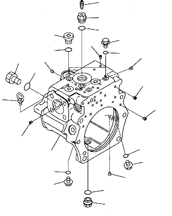 Муфта (\7\708-2G-012130) KOMATSU