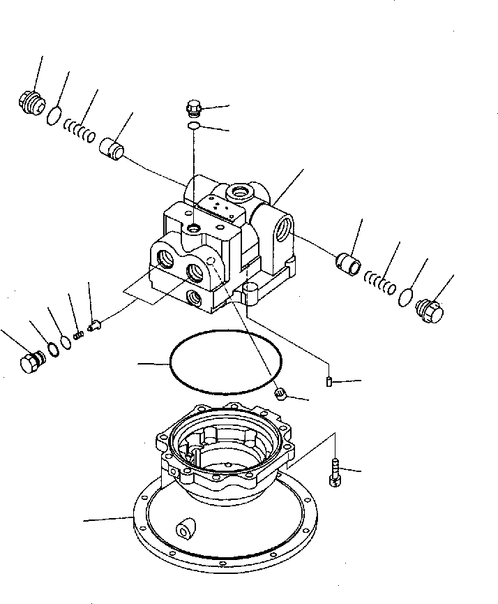 CASE, MOTOR ((\7\706-7K-41111) KOMATSU