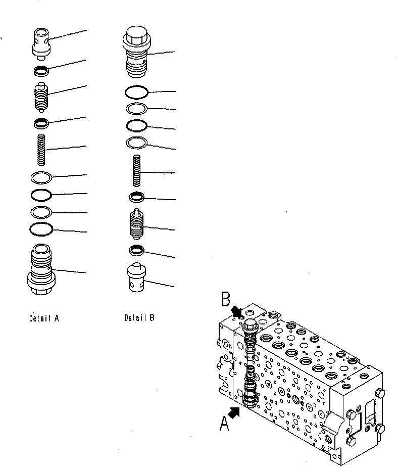 SERVICE KIT SERVICE KIT KOMATSU