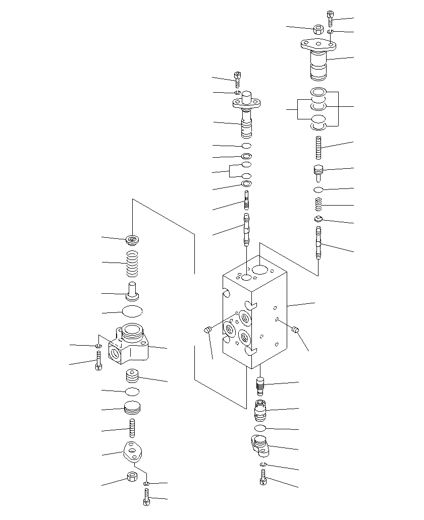 BLOCK ASS'Y (708-2L-04291) KOMATSU