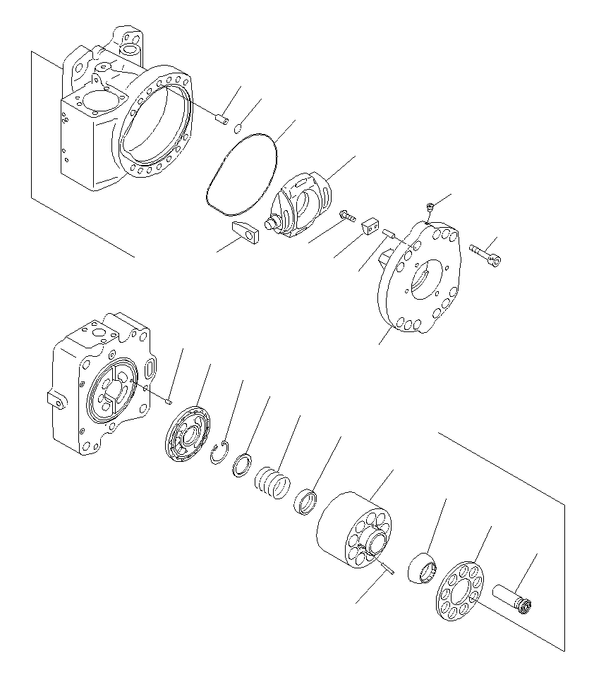 CRADLE ASS'Y,REAR 708-2L-06930 KOMATSU