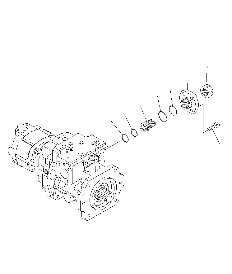 Крышка в сборе 708-2L-06970 KOMATSU
