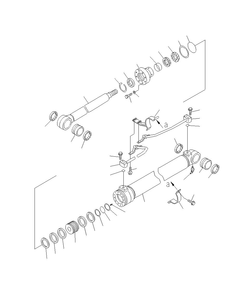 CYLINDER ASS'Y,BOOM 707-01-0AP30 KOMATSU