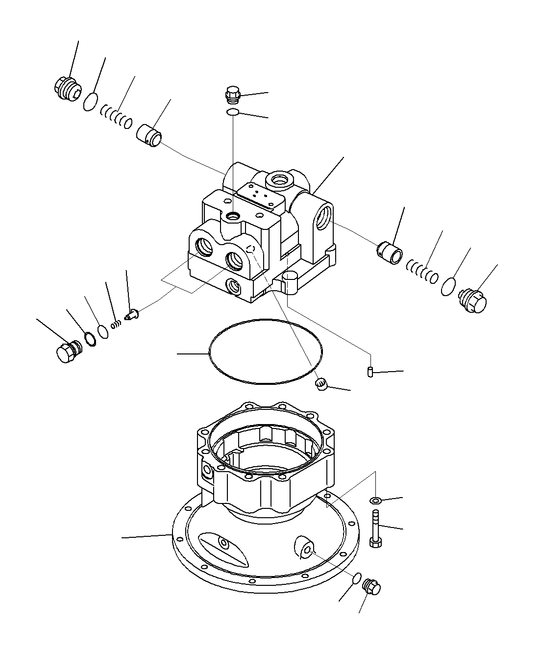 Штифт установочный (706-77-72280) KOMATSU