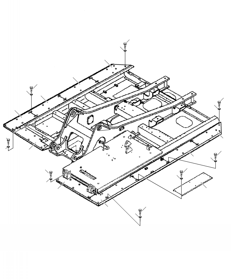 PLATE, NON-SKID 207-54-A6560 KOMATSU