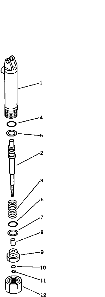 Опорное кольцо 07001-03028 KOMATSU