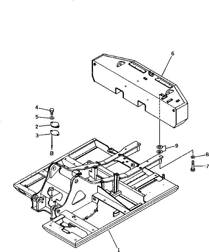 PLATE¤ 2.3MM 21K-46-21180 KOMATSU