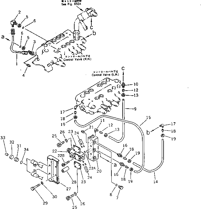 Пробка 22W-07-11960 KOMATSU