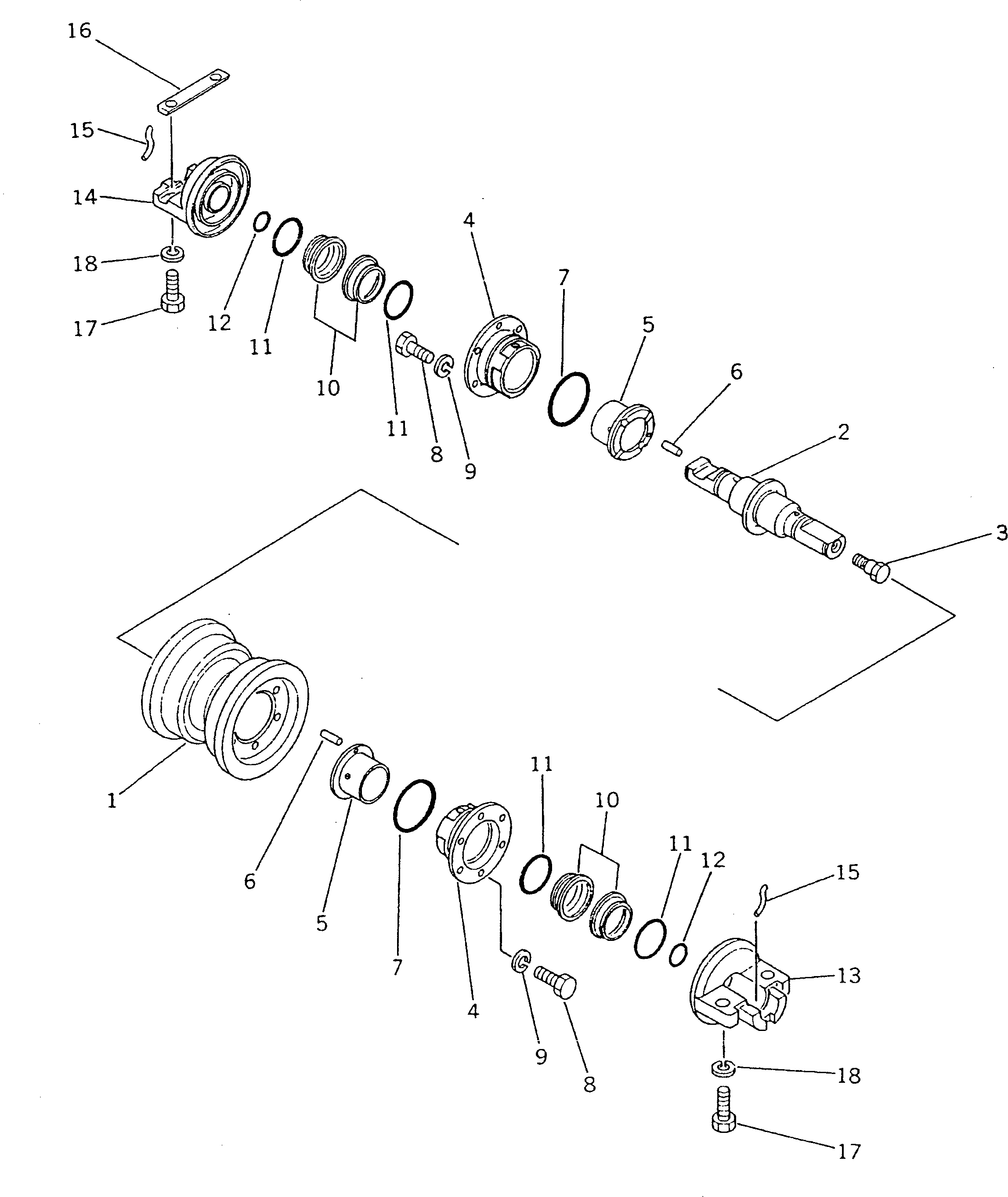Пробка 07052-21217 KOMATSU