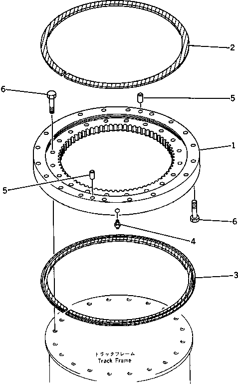 Уплотнение 201-25-21140 KOMATSU