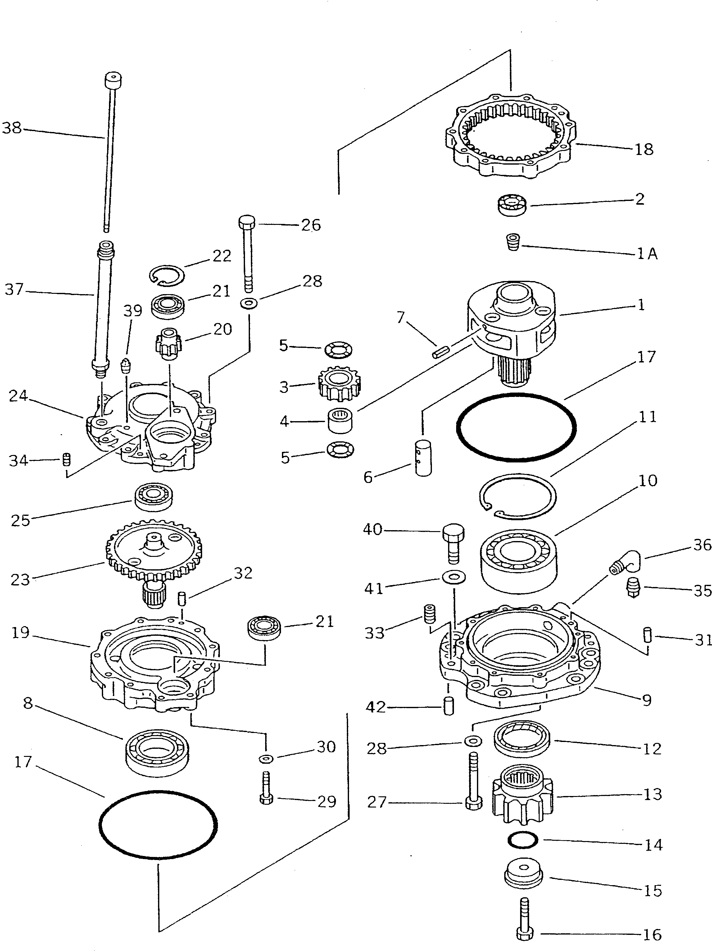 Подшипник 06030-21307 KOMATSU