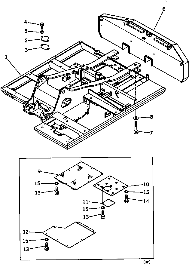 WEIGHT,COUNTER 204-46-31111 KOMATSU