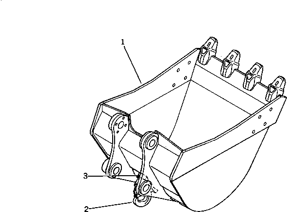 Ковш 202-70-53140 KOMATSU