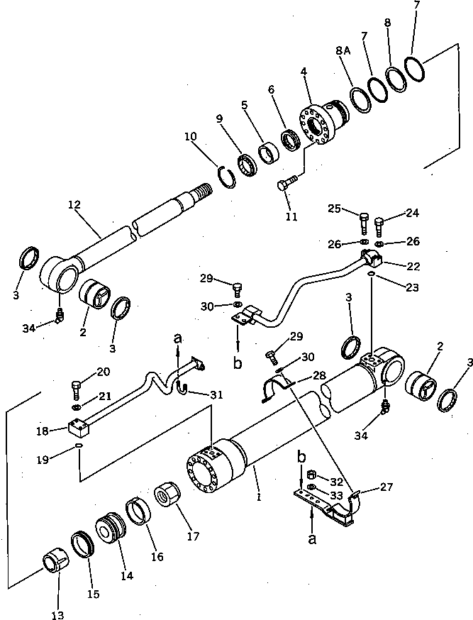 Опорное кольцо 707-35-91010 KOMATSU