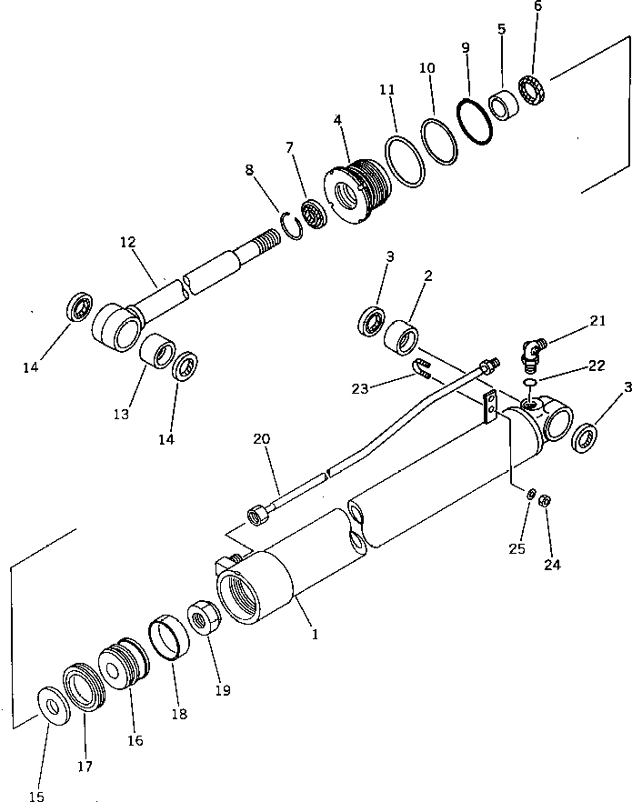 Шток поршня 20S-63-56320 KOMATSU