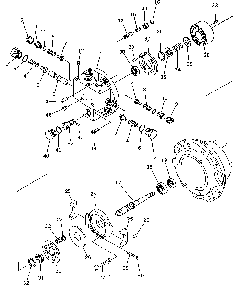 Стопорное кольцо TZSBR00604 KOMATSU