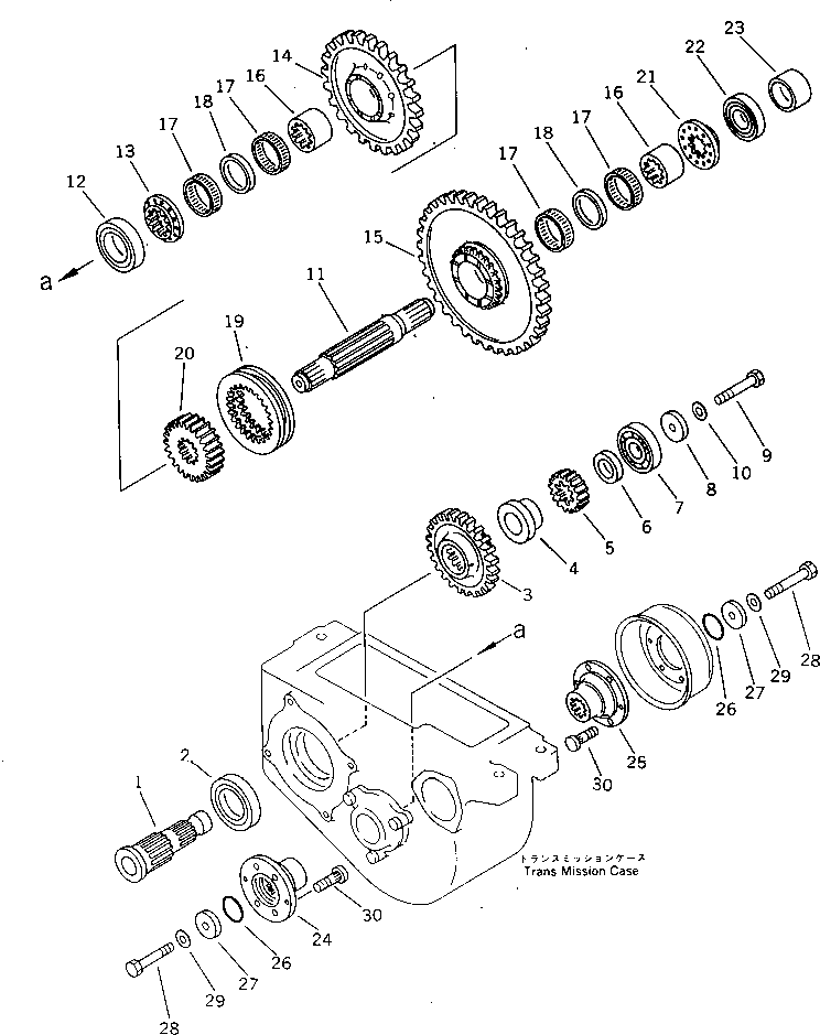 Болт 01051-51400 KOMATSU
