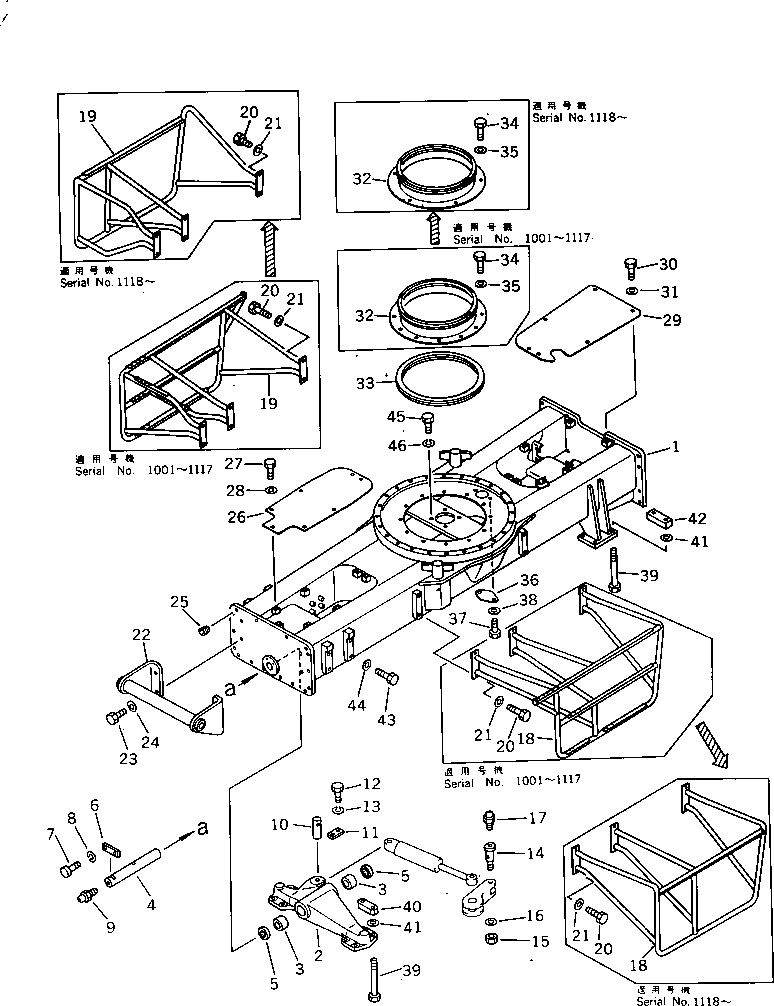 Гайка 01598-02425 KOMATSU