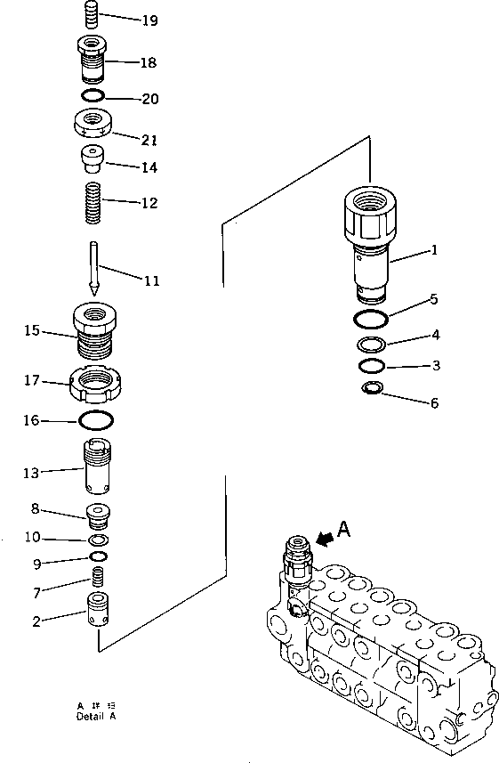 Фиксатор 700-80-51760 KOMATSU