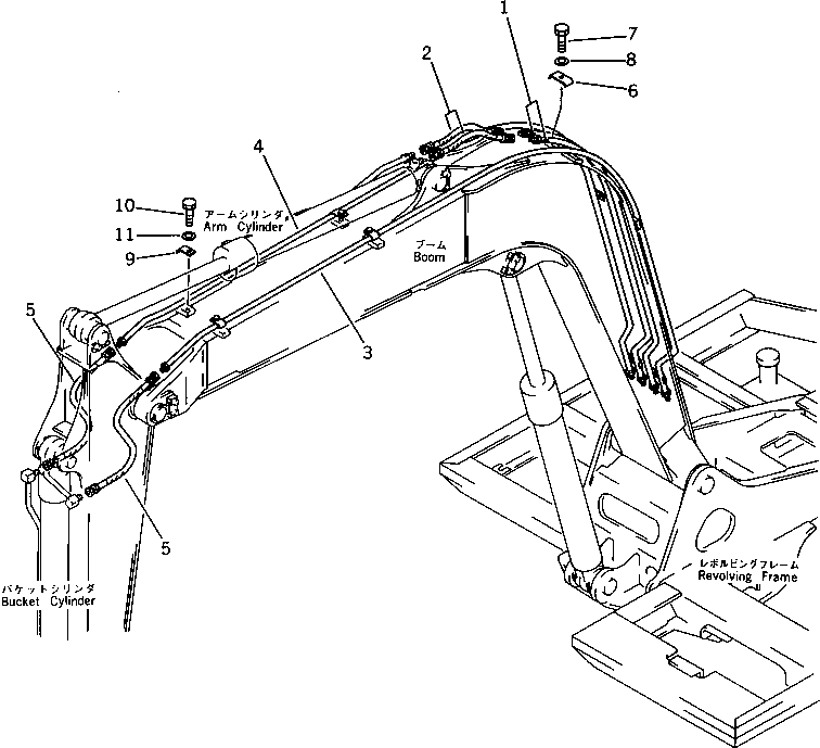 Шланг 07096-00407 KOMATSU