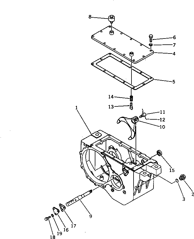 Корпус 20B-14-31111 KOMATSU