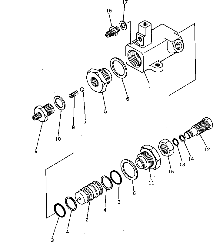Уплотнительное кольцо круглого сечения 20B-43-25280 KOMATSU