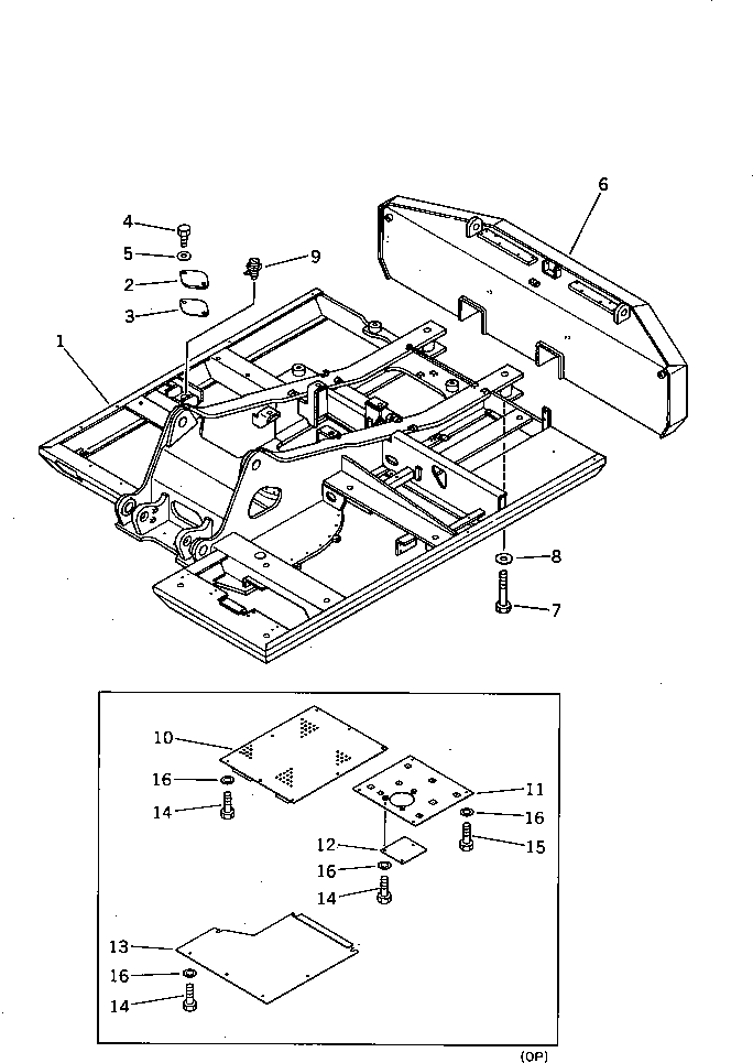 WEIGHT,COUNTER 203-46-41361 KOMATSU