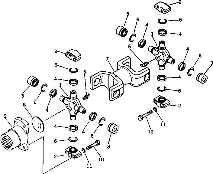 PIN,CROSS 113-12-32110 KOMATSU