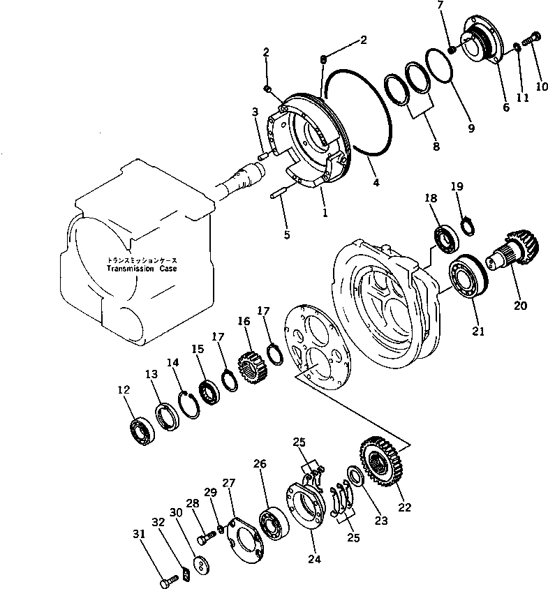 Подшипник 113-15-23910 KOMATSU