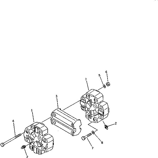 Болт 02030-30695 KOMATSU