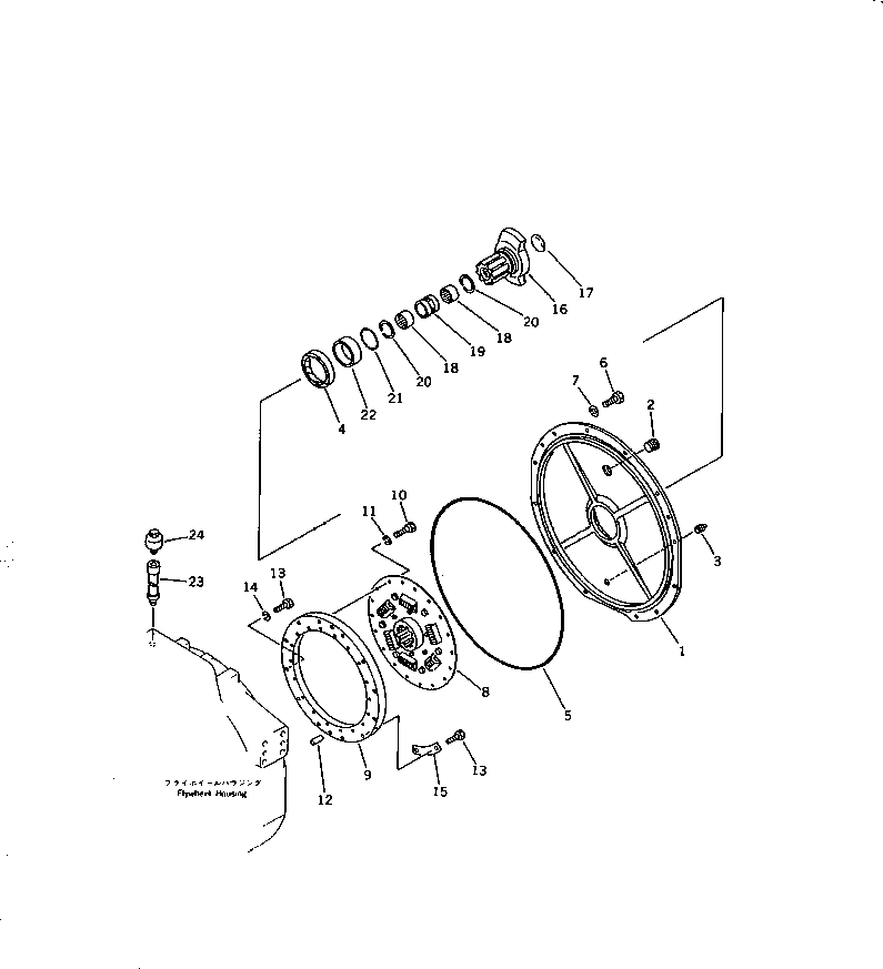 Стопорное кольцо 04067-00042 KOMATSU