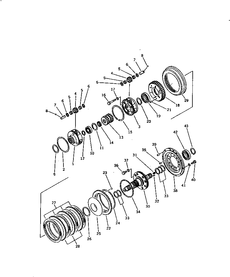 Подшипник 06002-00308 KOMATSU