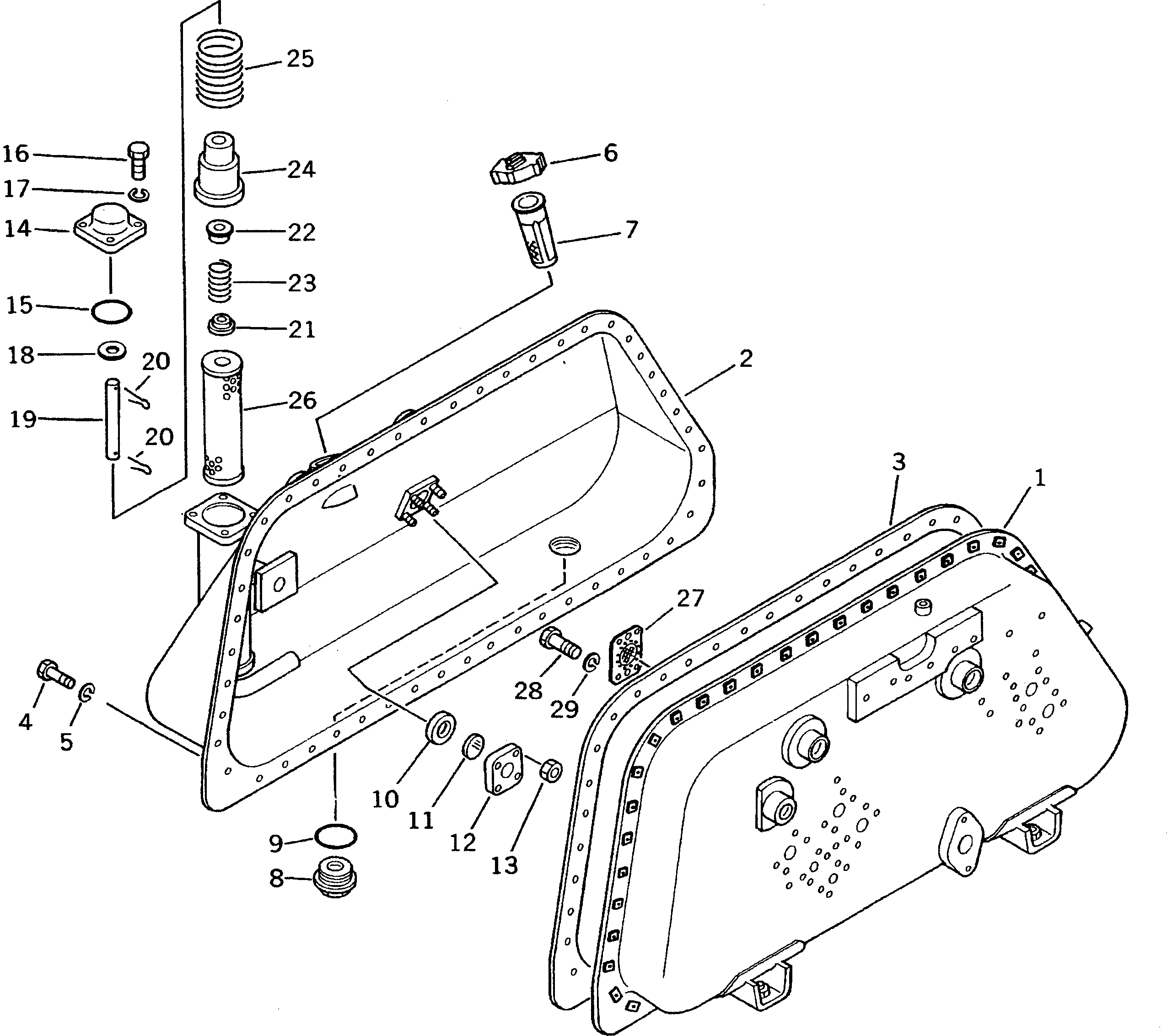 Прокладка 144-60-21131 KOMATSU