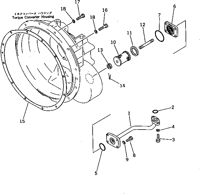 GASKET,FILTER 144-11-11330 KOMATSU