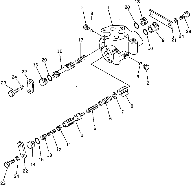 предохранительный клапан в сборе 144-49-16102 KOMATSU
