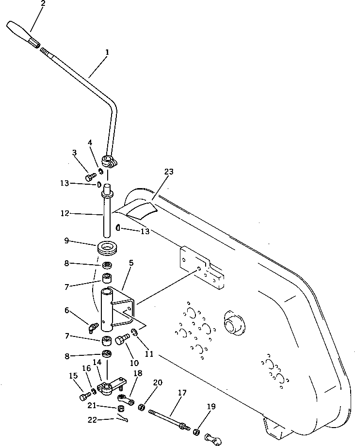 Табличка управления 09671-00003 KOMATSU