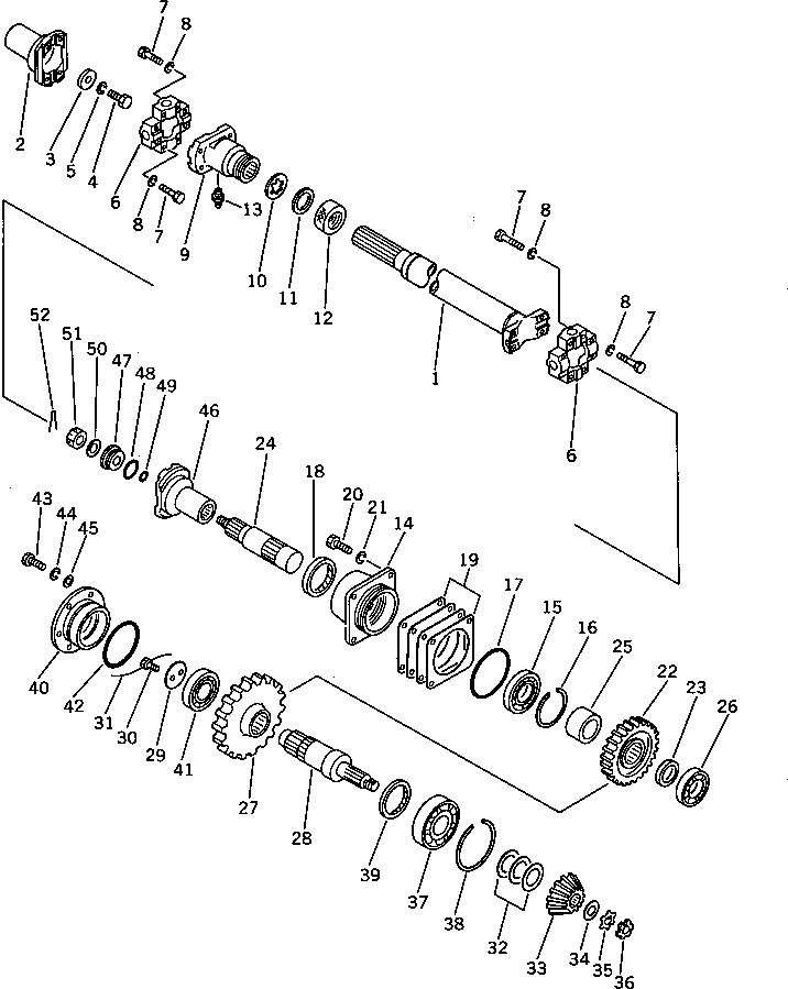 Подшипник 06040-06409 KOMATSU