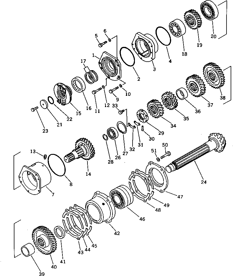 Уплотнительное кольцо круглого сечения 07000-05048 KOMATSU