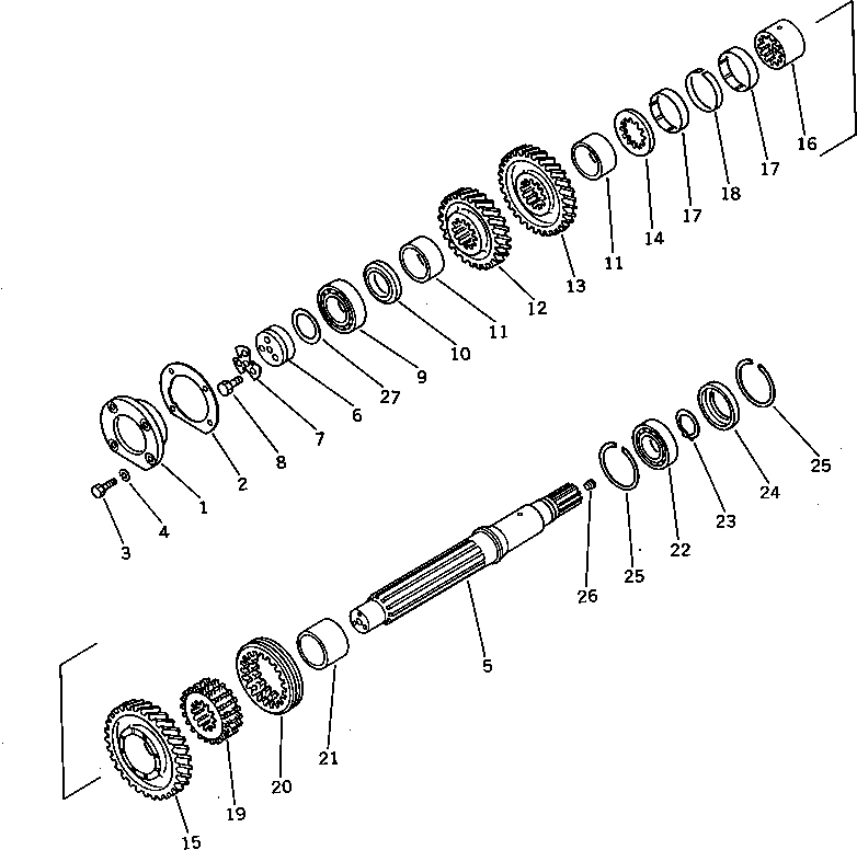 Подшипник 144-14-54530 KOMATSU