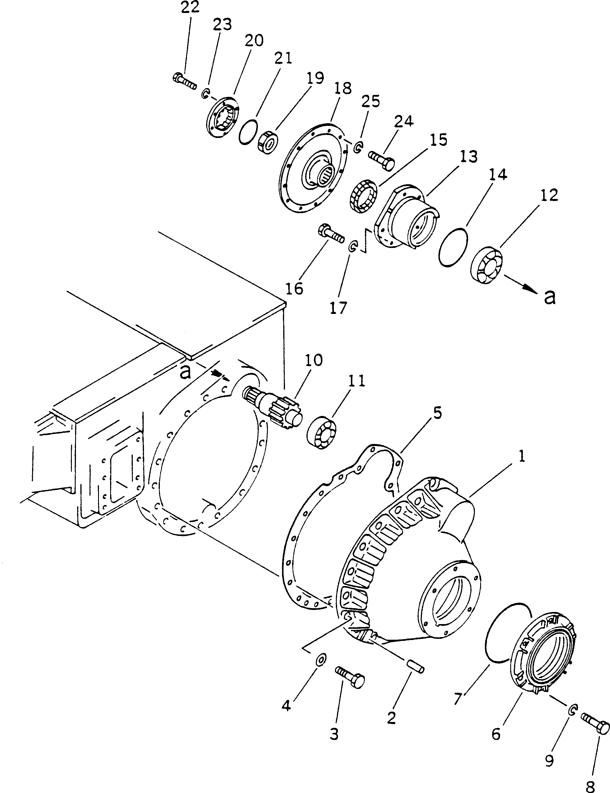 Корпус 113-27-31110 KOMATSU