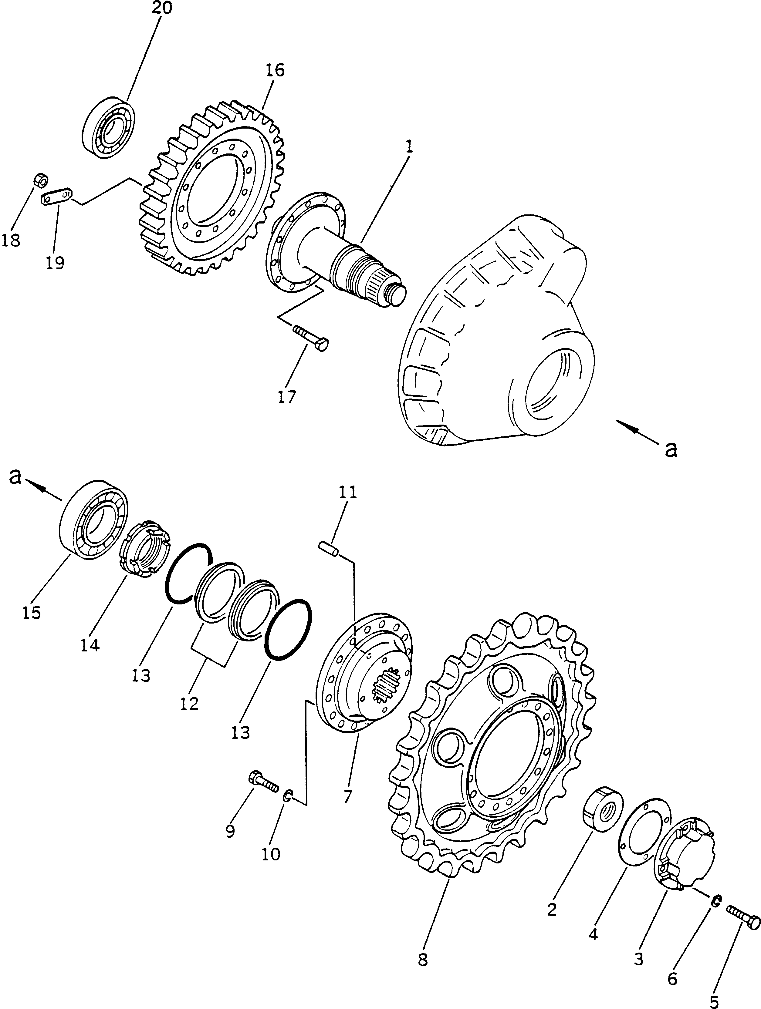 Уплотнительное кольцо круглого сечения 170-27-12340 KOMATSU