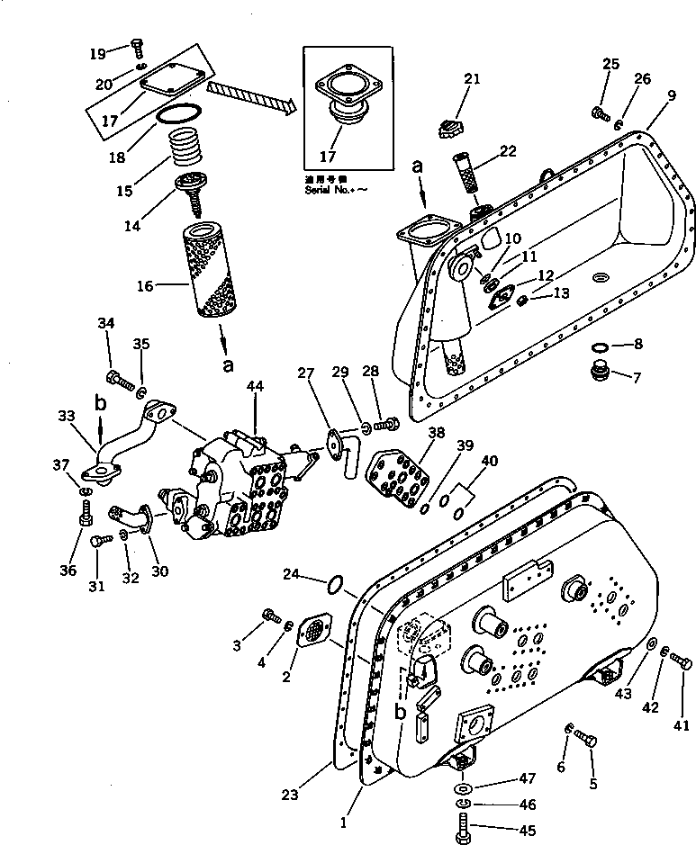 Труба 144-Z20-6130 KOMATSU