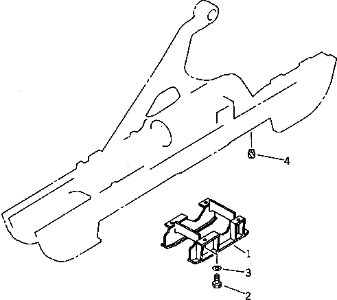 GUARD,CENTER 144-901-2250 KOMATSU