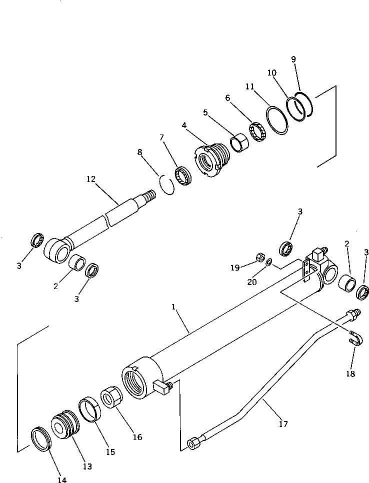 Головка цилиндров 707-29-80490 KOMATSU