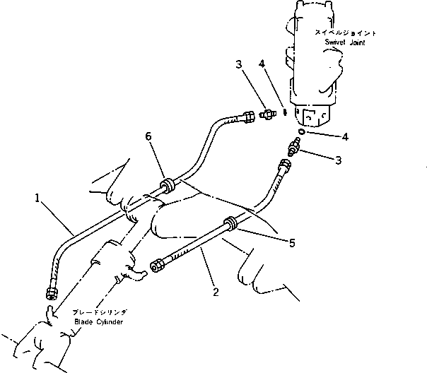 Шланг 20S-62-32280 KOMATSU