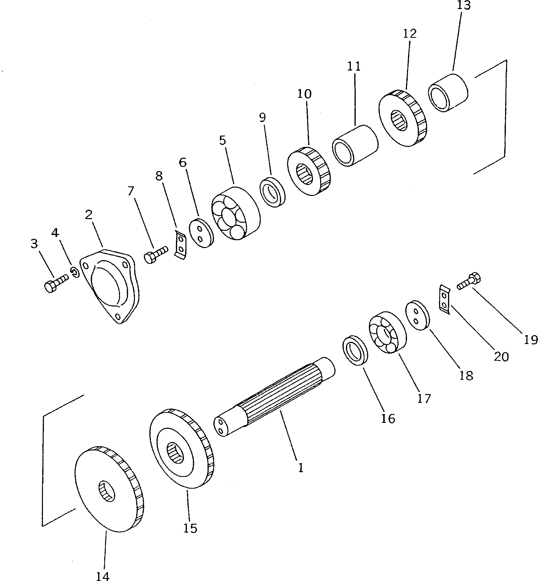 Подшипник 06040-05306 KOMATSU