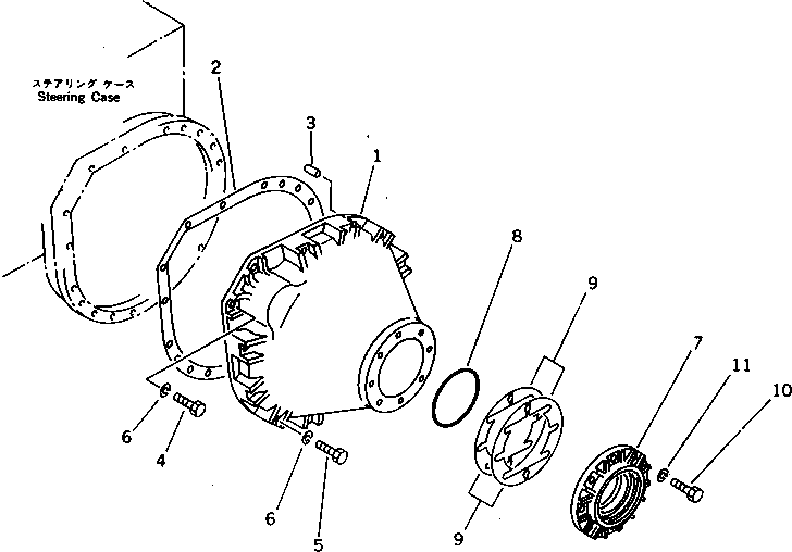 Прокладка 103-27-31120 KOMATSU