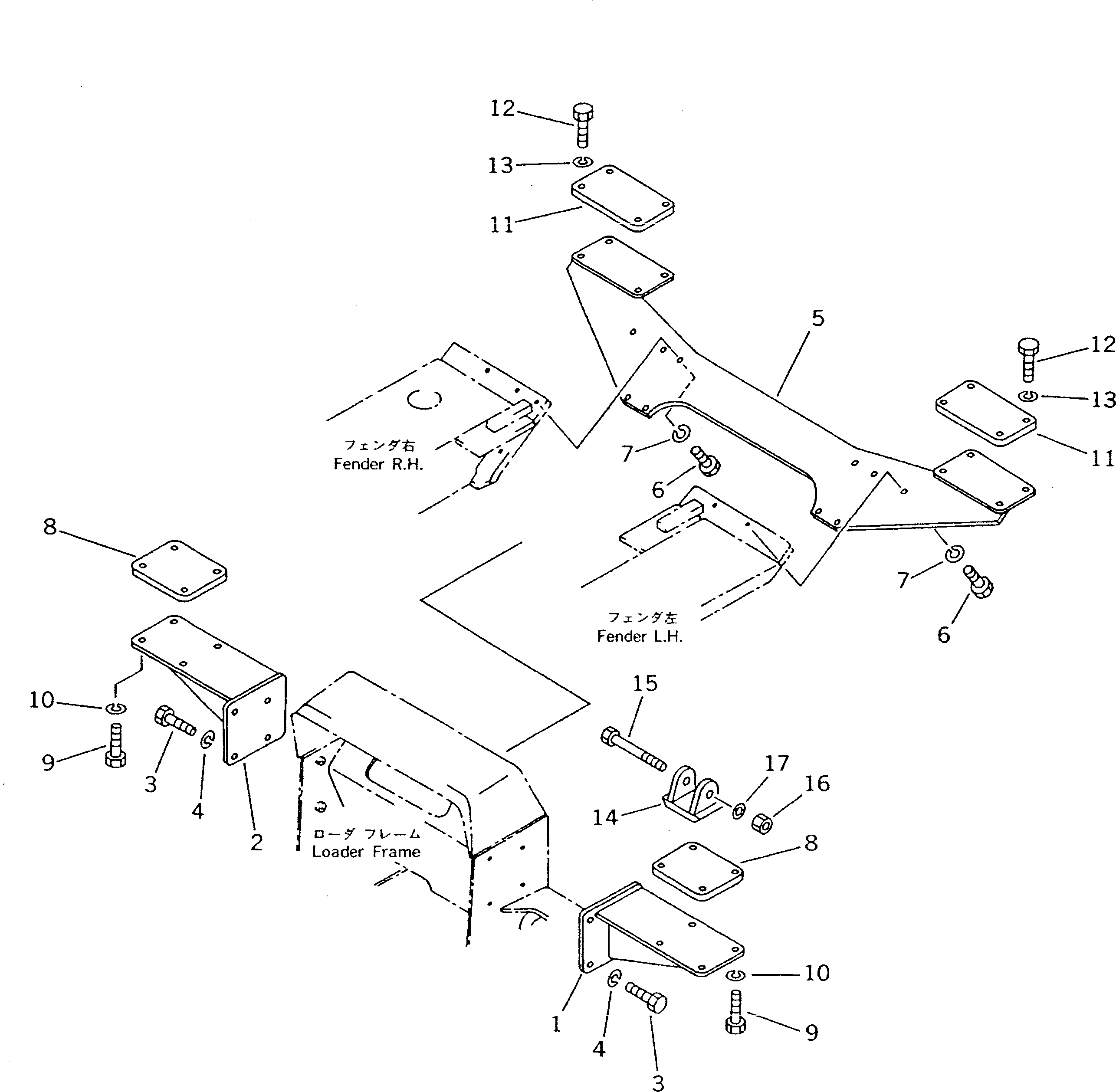 SEAT,REAR 103-Z78-1150 KOMATSU